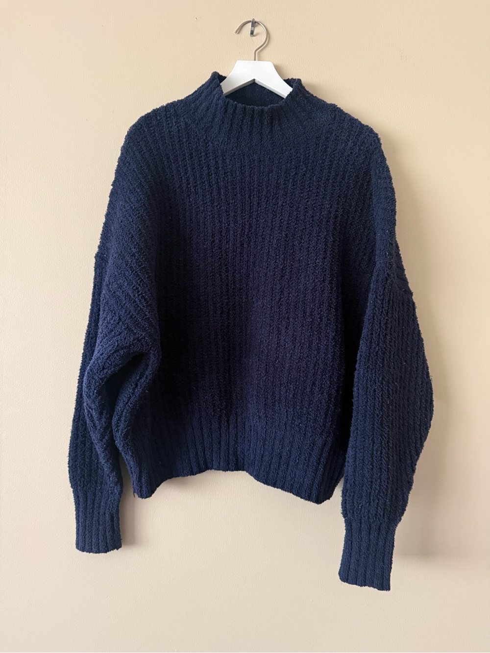Offline By Aerie Soft Blue Mock Neck Sweater Large